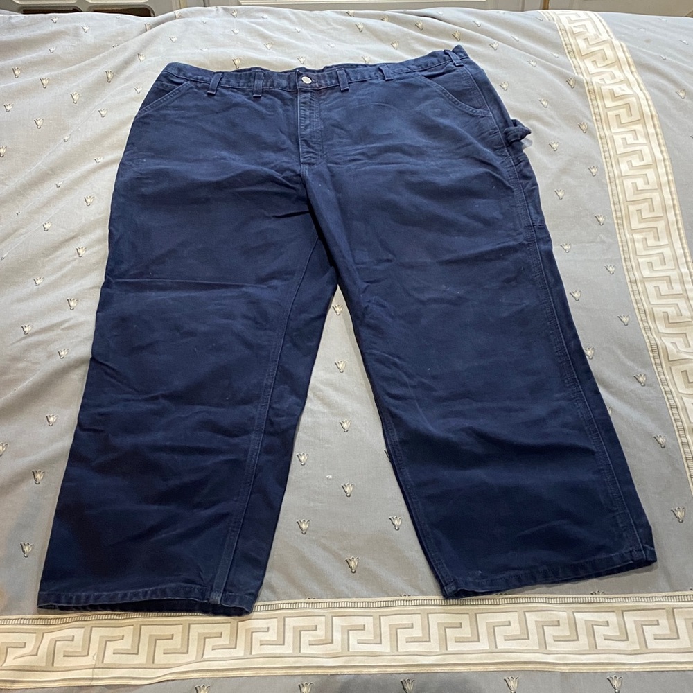 Dark blue baggy, Carhartt pants